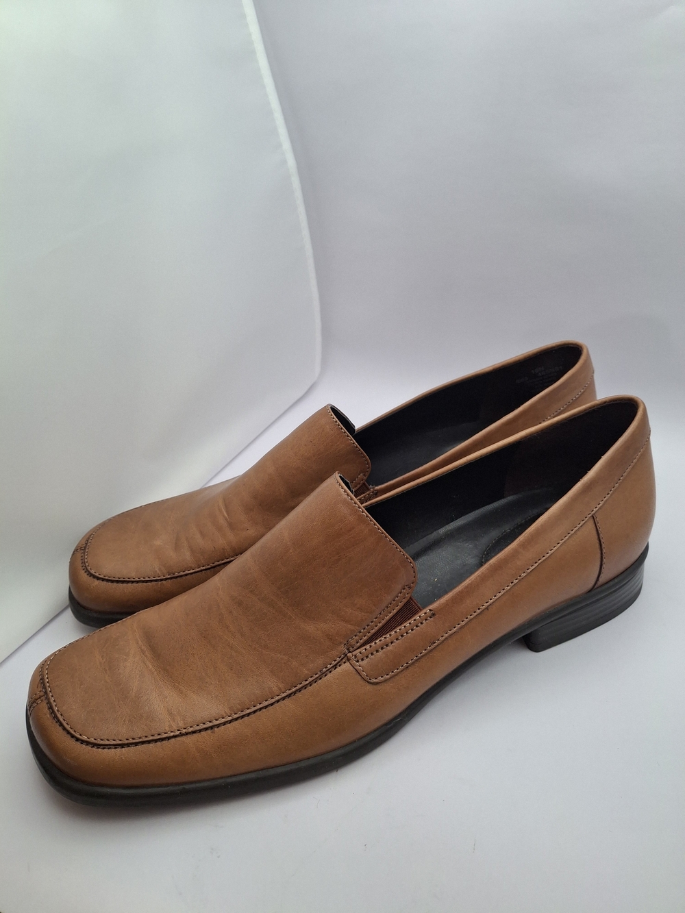 Naturalizer Brown Leather Loafers Like New